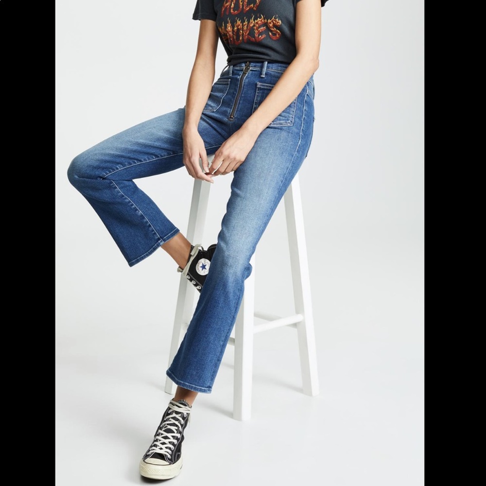 MOTHER The Patch XYZ Insider Ankle Jeans